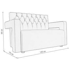 Диван Орбита-М Люкс
