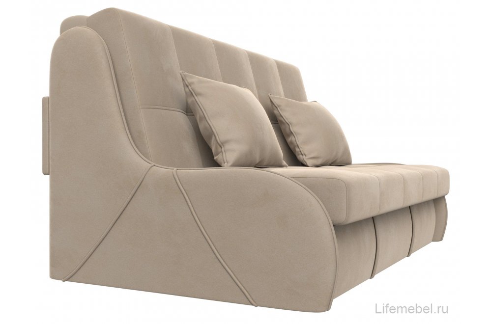 Диван Риттэр 140 велюр бежевый