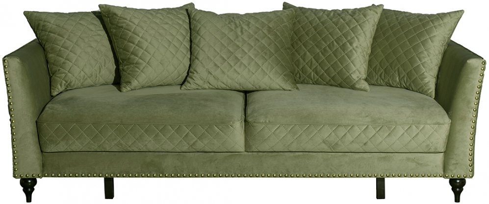 Диван Сорренто оливковый