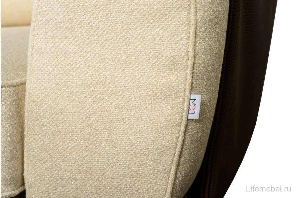 Диван Telas кремовый / черный