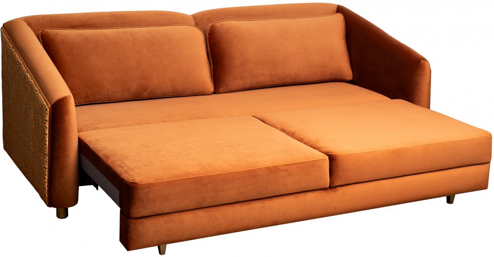 Диван Треви терракотовый