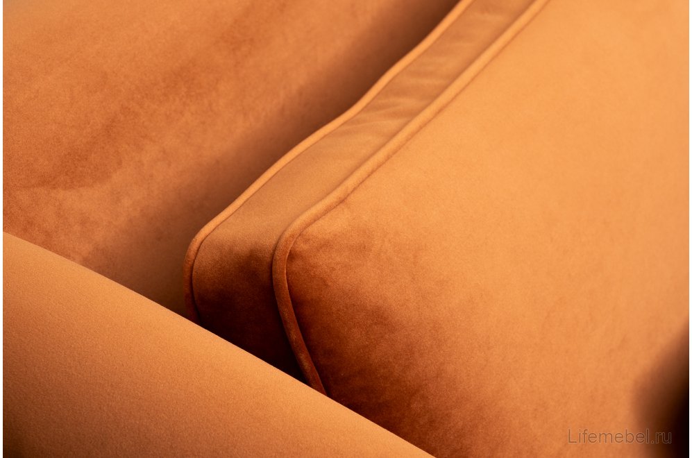 Диван Треви терракотовый