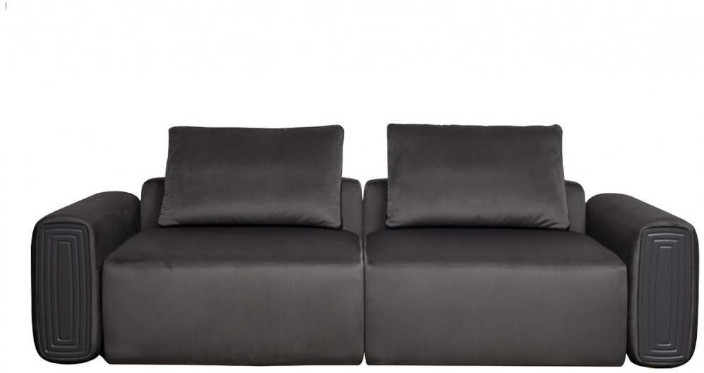 Диван Турин темно-серый