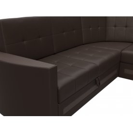 Диван угловой Белла правый экокожа