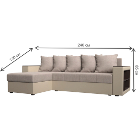 Диван угловой Дубай Лайт