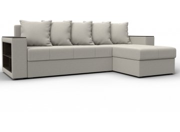 Диван угловой Дубай амур 02 бежевый