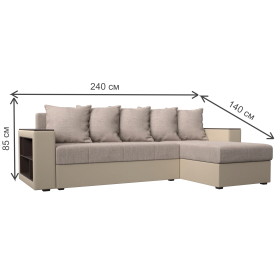 Диван угловой Дубай Лайт