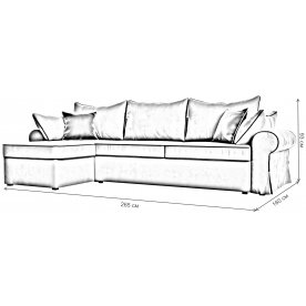 Диван угловой Элис