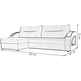 Диван угловой Канзас