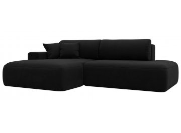 Диван Лига-036 НПБ Модерн Лонг черный