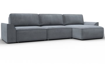 Диван угловой Форум-048 НПБ tower 10 серый
