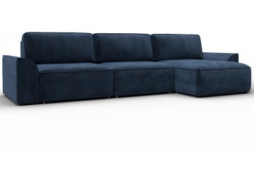 Диван угловой Форум-048 НПБ tower 13 синий