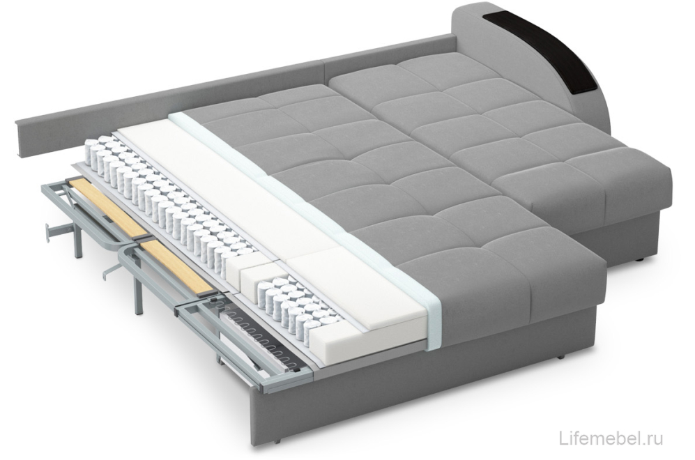 Диван угловой Moon Family 109 Н30 Lux v1+7Я н+(2)65 н 004802 140 велюр бежевый 74-70