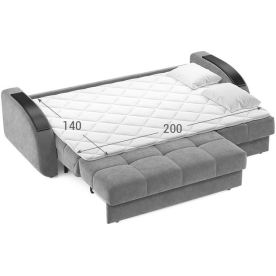 Диван угловой Moon Family 109 / Н30 Lux v1+7Я н+(2)65 н 004802