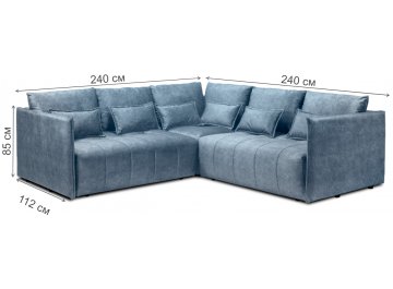 Диван угловой Чилетти