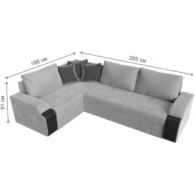 Диван угловой Николь левый