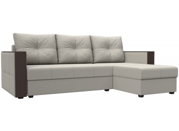 Диван угловой Пандора Лайт амур 02 бежевый