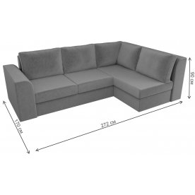 Диван угловой Пауэр правый