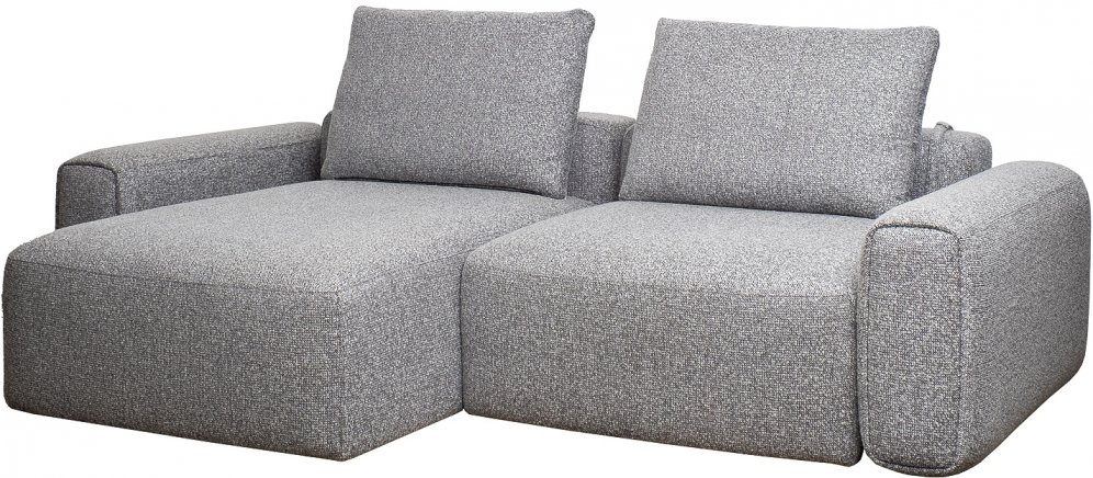 Диван угловой Турин серый