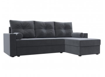 Диван угловой Верона Лайт серый