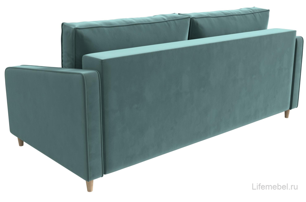 Диван Варшава бирюзовый велюр
