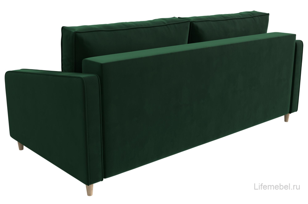 Диван Варшава зеленый велюр