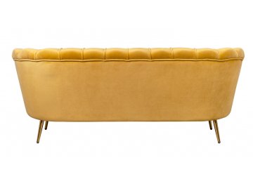 Дизайнерский диван Pearl Triple Yellow