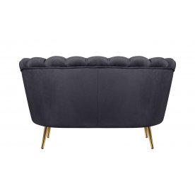 Дизайнерский двухместный диван Pearl Double Black