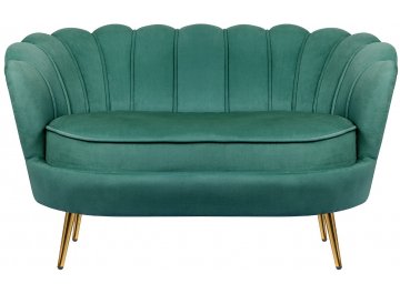 Дизайнерский двухместный диван Pearl Double Green V2
