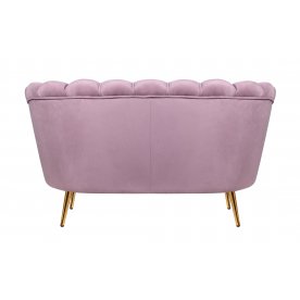 Дизайнерский двухместный диван Pearl Double Pink