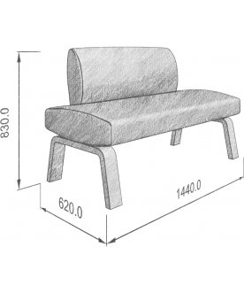 Диван Pride 140