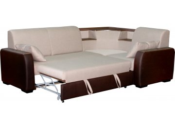 Угловой диван Вояж  вариант 1 бежевый