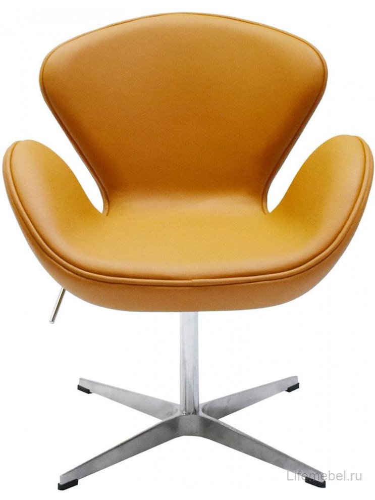 Кресло Swan Chair оранжевое