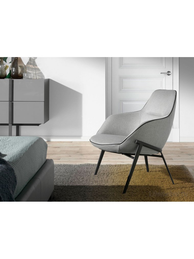 Кресло A146/5065 серое