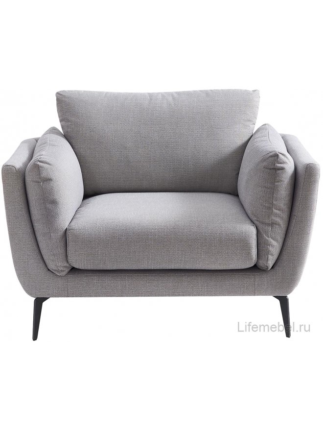 Кресло Amsterdam 5176 серый никель