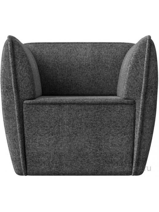 Кресло Бергамо серая рогожка