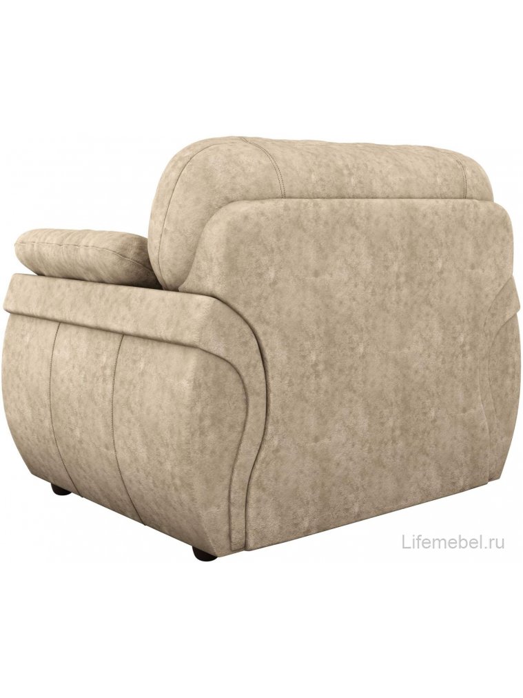 Кресло Бруклин велюр бежевый