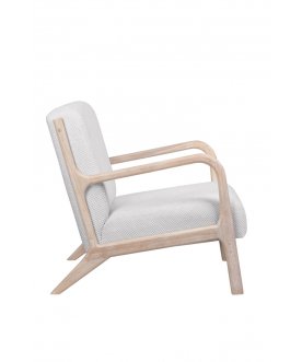 Кресло дизайнерское Cody N-white