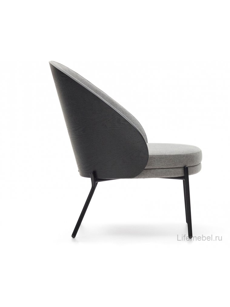 Кресло Eamy серое
