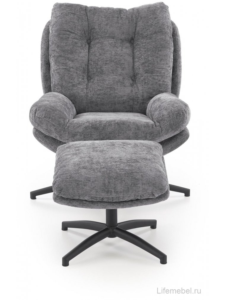 Кресло Pesto серое