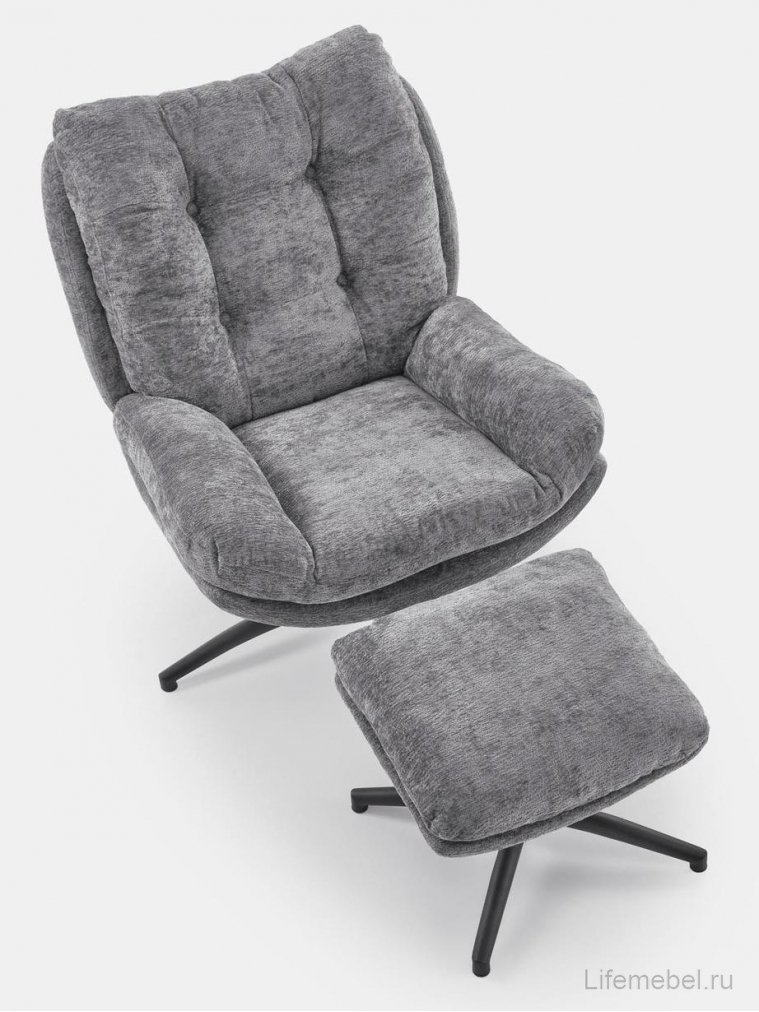 Кресло Pesto серое