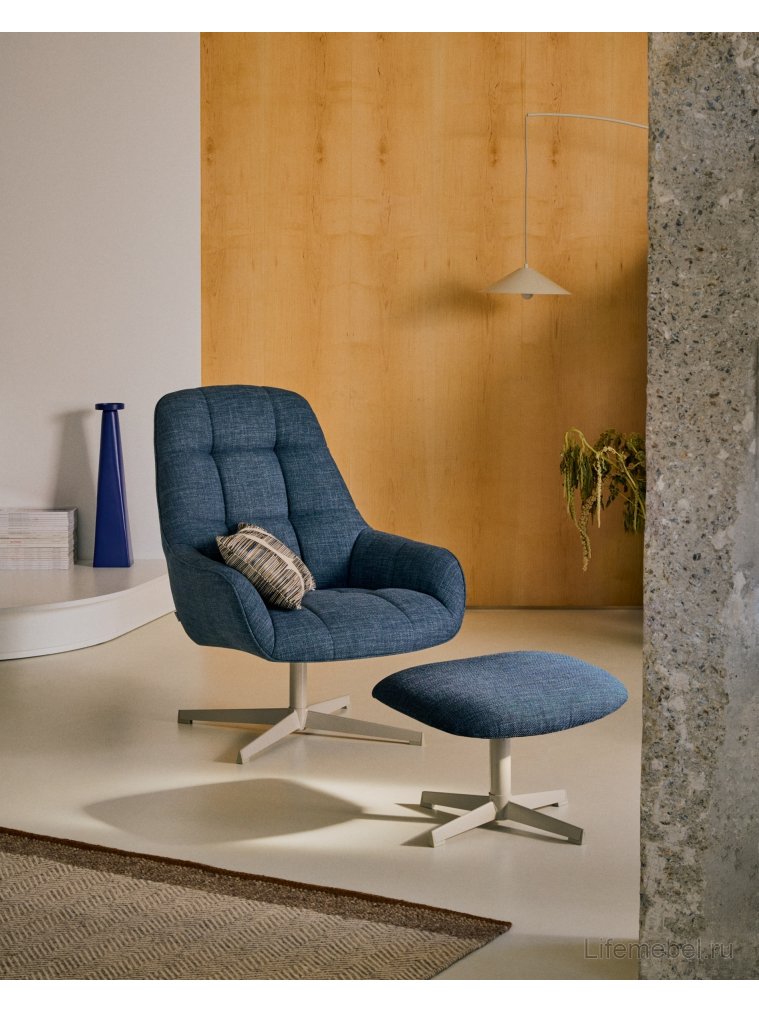 Кресло Jaspe синее