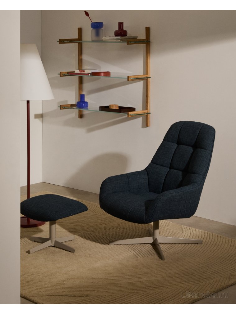 Кресло Jaspe синее