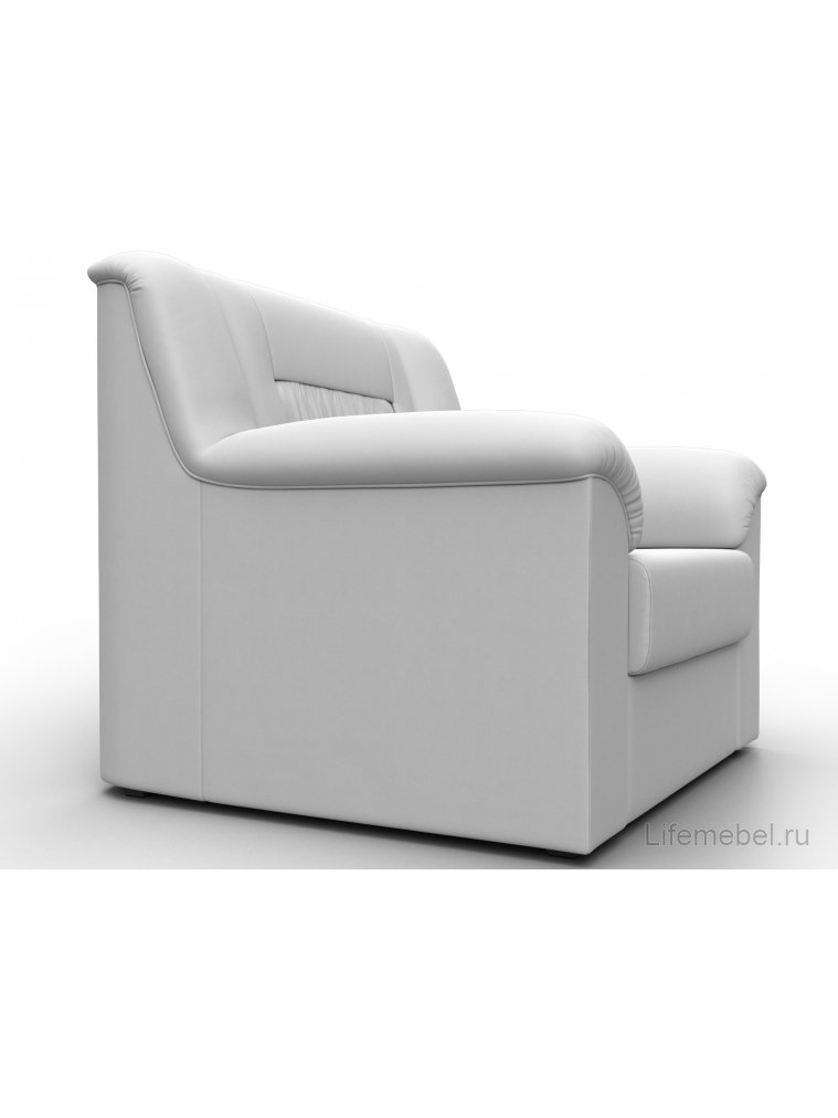 Кресло Терра-М белая экокожа