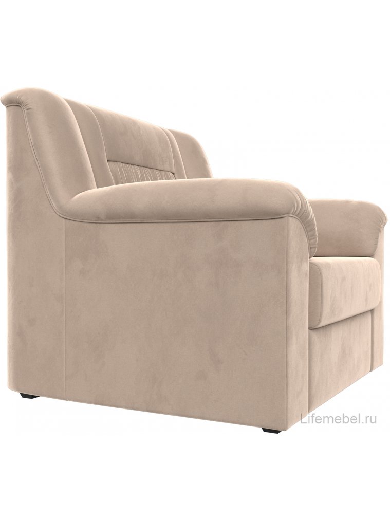 Кресло Карелия бежевый велюр
