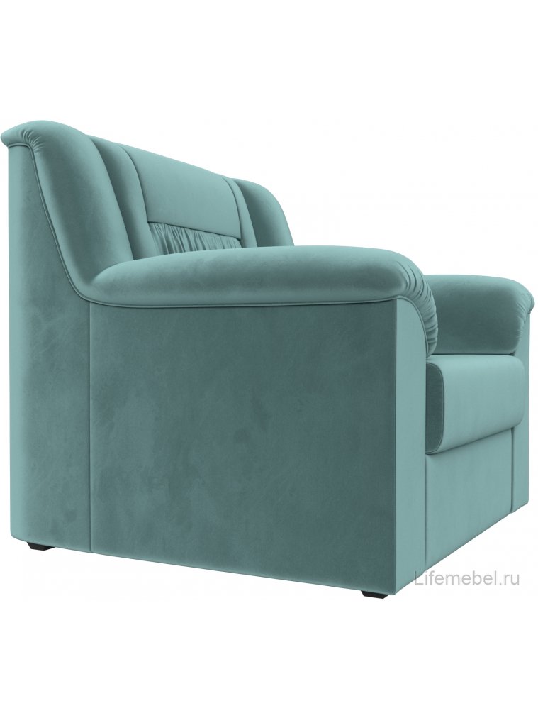 Кресло Терра-М бирюзовый велюр