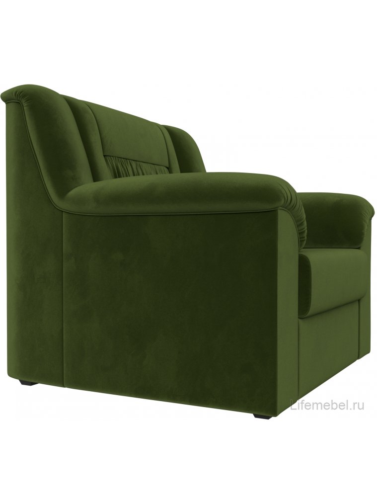 Кресло Карелия зеленый микровельвет