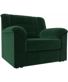 Кресло Карелия велюр зеленый