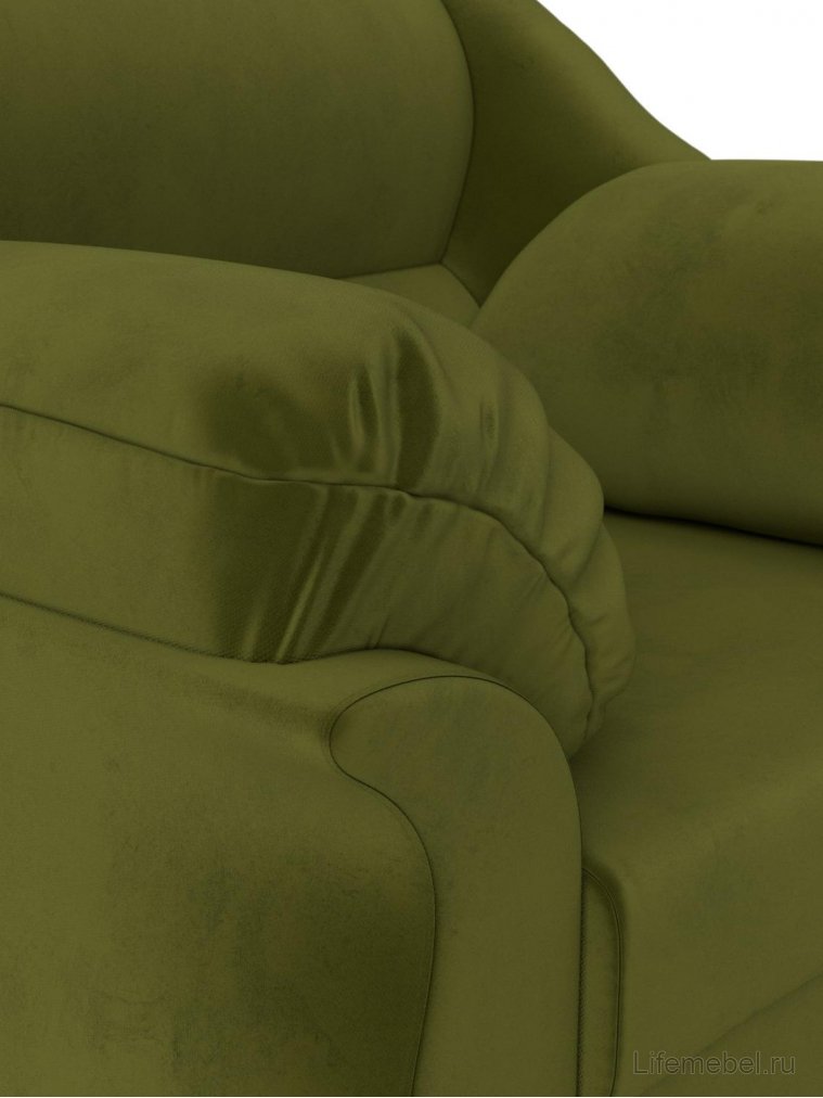 Кресло Карнелла зеленое