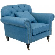 черный / голубой